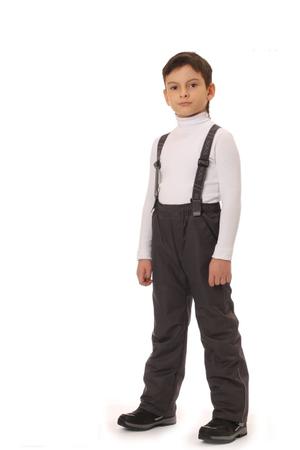 Полукомбинезон утепленный демисезон мембрана/флис Sova 86р темно-серый