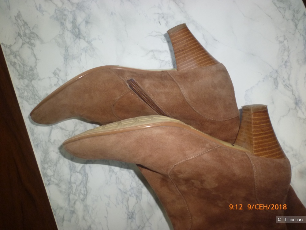 Замшевые сапоги, BASIC EDITIONS 37 (RUS 37-38)