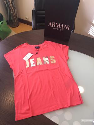 Женская футболка Armani Jeans, размеры 38, 40, 42, 44