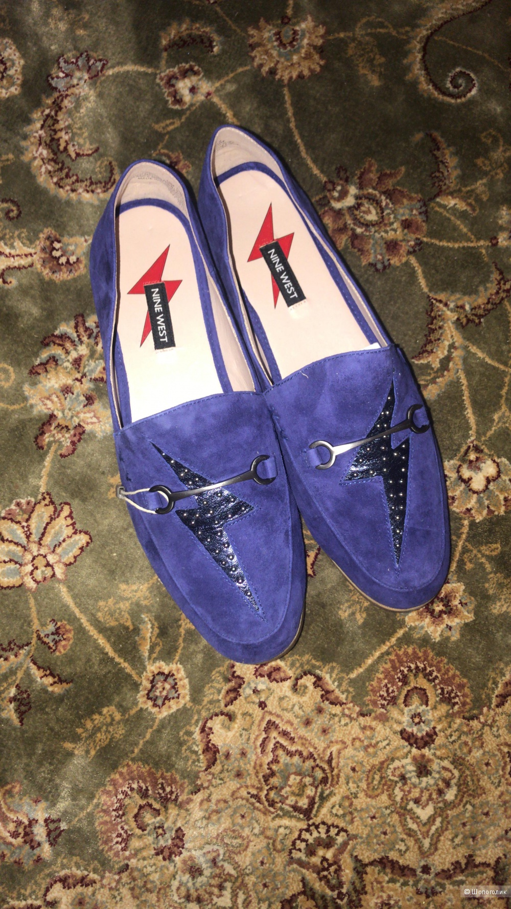 Лоферы Nine West. Us10. Подойдёт на 40 ногу.