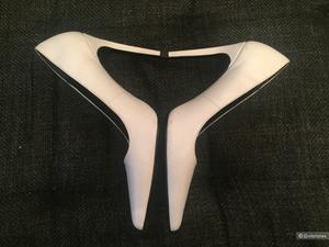 Кожаные лодочки Mango 40р