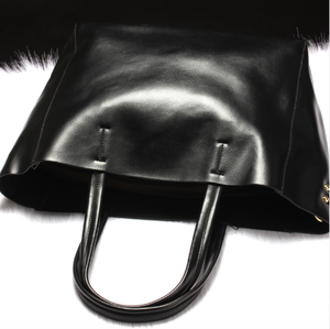 Кожаная сумка шоппер No name