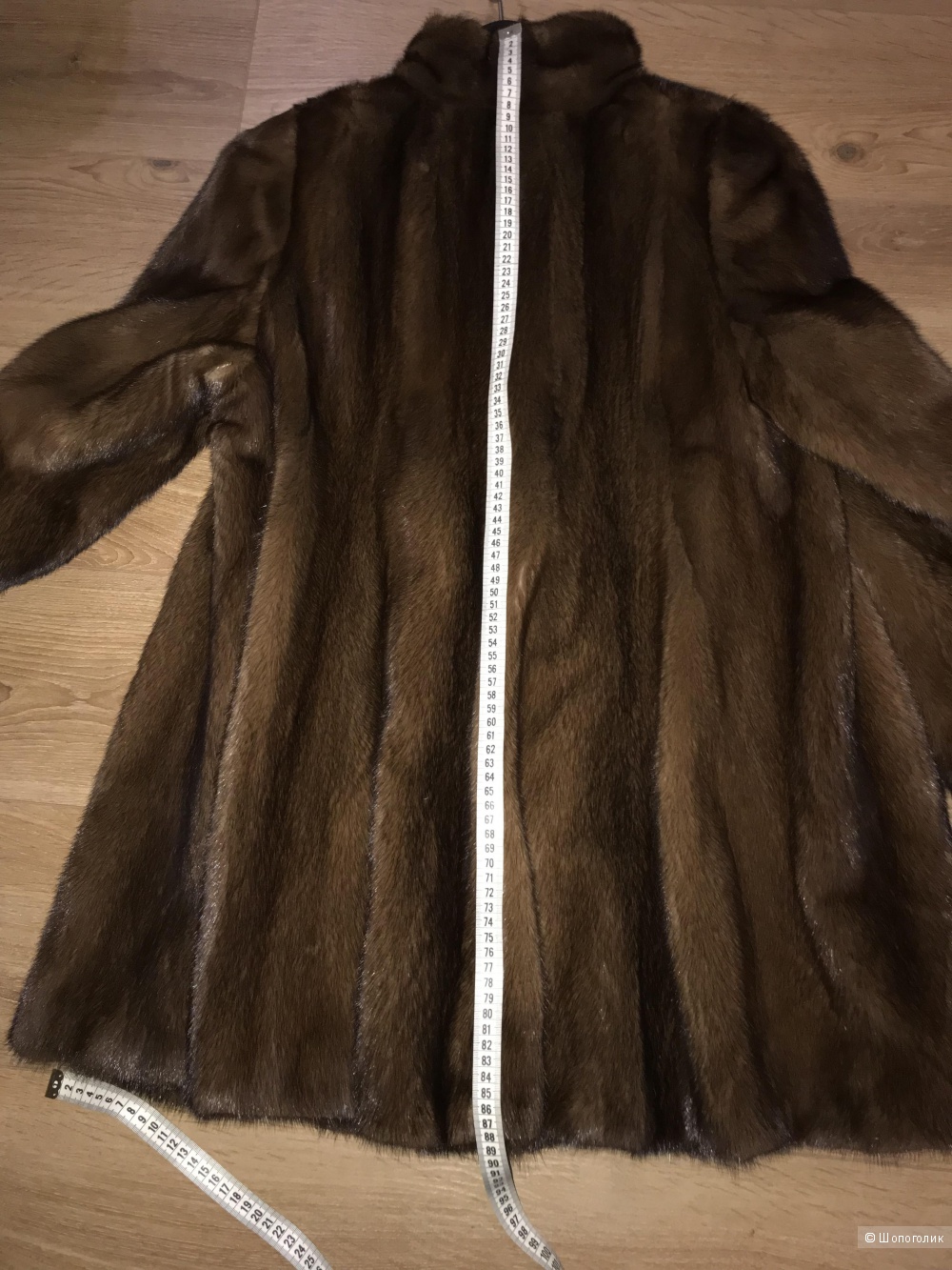 Норковая шуба  б/у размер M