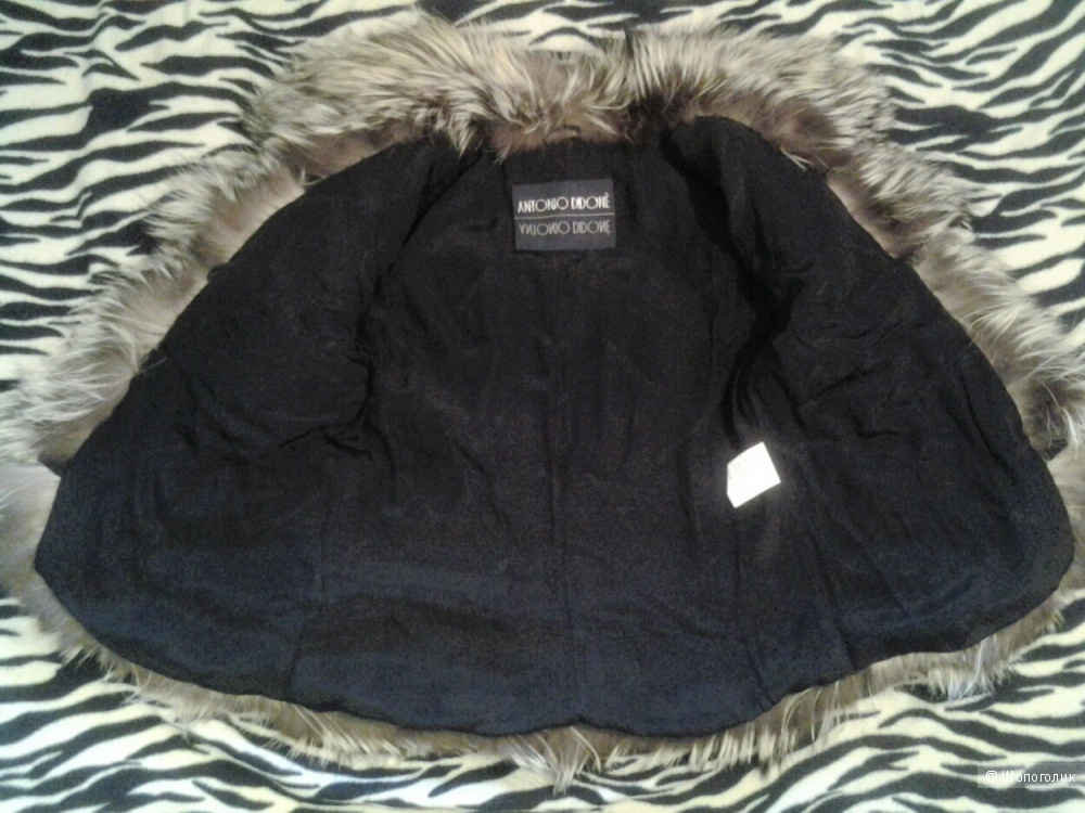 Шуба автоледи чернобурка от ANTONIO DIDONE IT размер 44