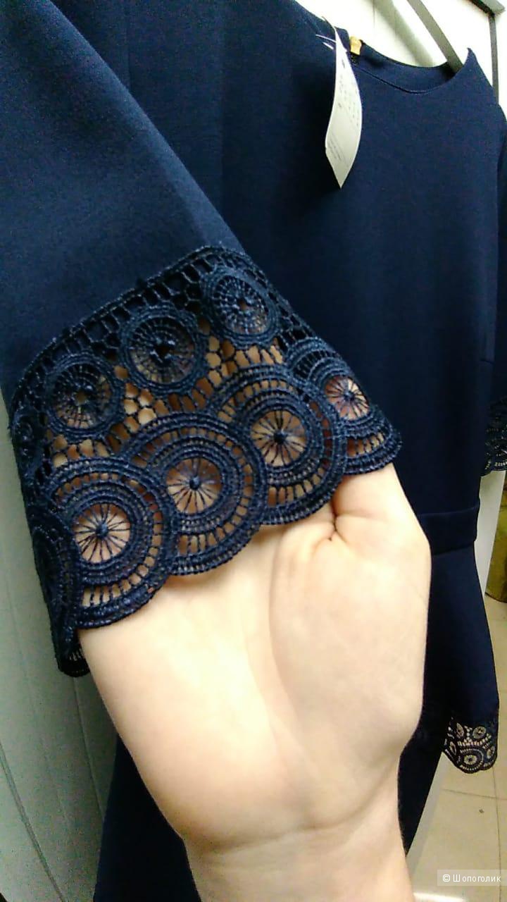 Офисное платье баска . Размеры 44.46.48.50.52.54