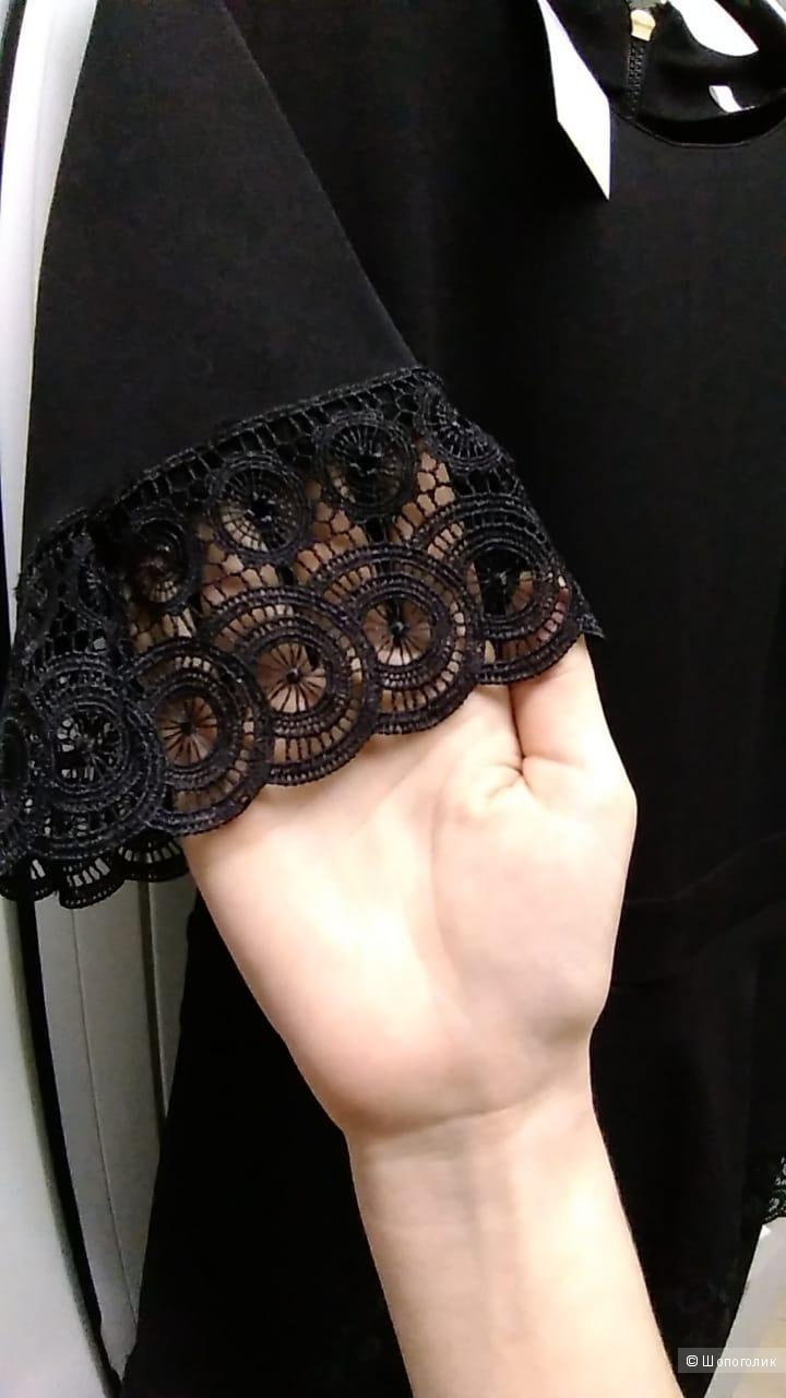 Офисное платье баска . Размеры 44.46.48.50.52.54