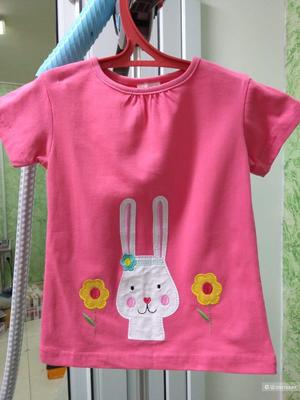 Детская футболка на девочку . Размеры 85 см  90 см  95 см  100 см  110 см  120 см