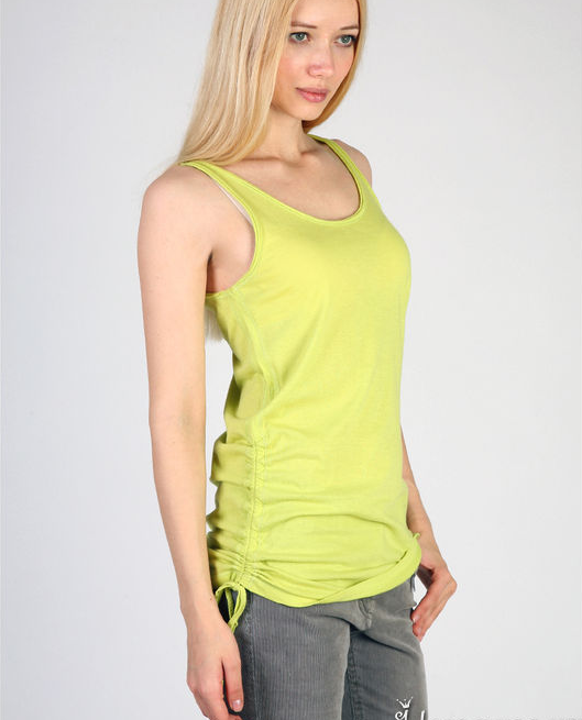 Топ = майка  с золотым напылением More&More, размер 34 (нем) = 40-42 (рос)