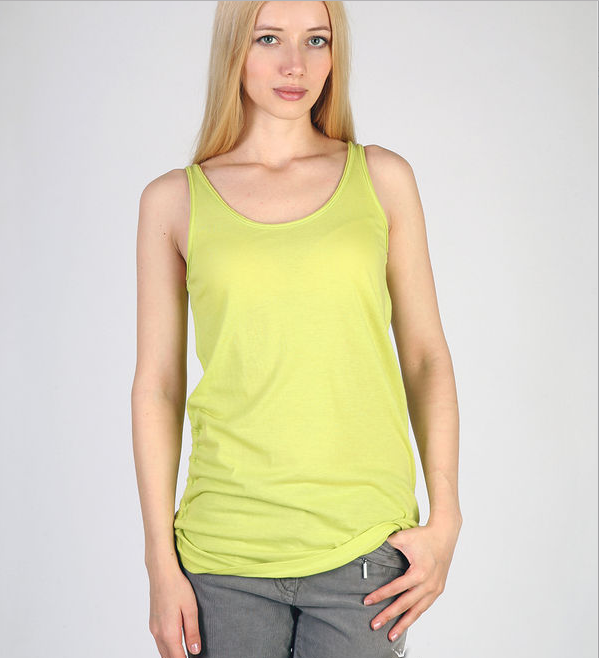 Топ = майка  с золотым напылением More&More, размер 34 (нем) = 40-42 (рос)