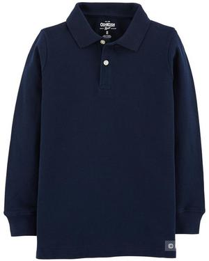 Поло с длинным рукавом OshKosh B'gosh, размер 14 (150 -156 см)