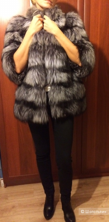 Шуба чернобурка 44 р IVIRIS
