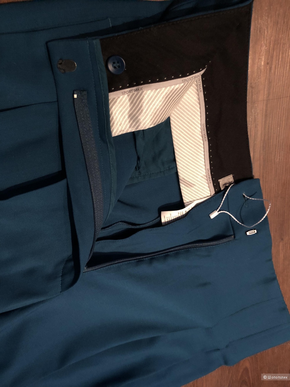 Брюки шерсть SPORTMAX, р.46 ( рус)