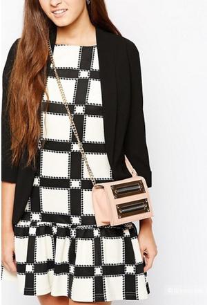 Сумка кроссбоди, Faith и меховой брелок