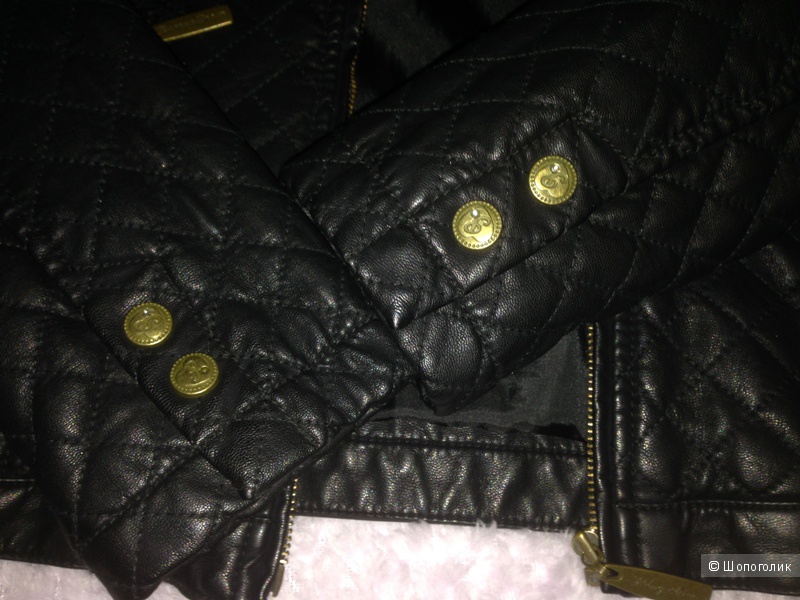 Кожаная курточка Pampolina, р.122