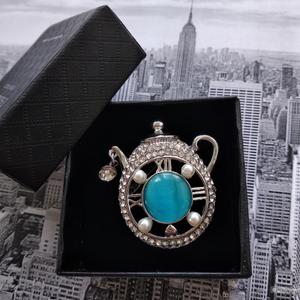 Брошь "Чайник" No name, one size