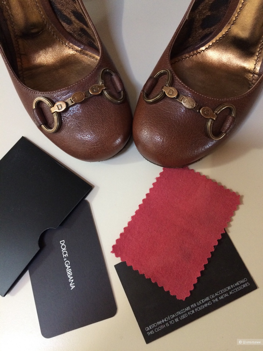 Туфли Dolce &Gabbana р.38 в подарок крем Eucerin