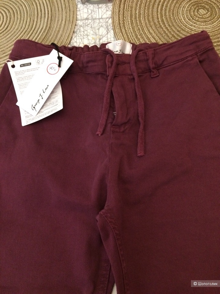 GEORGE J. LOVE Прямые брюки 44-46.