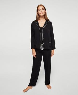 Шелковая пижама Mango  размер m