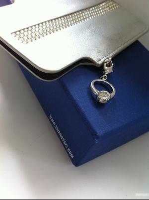 Брелок на чехол для телефона Swarovski, ONE SIZE