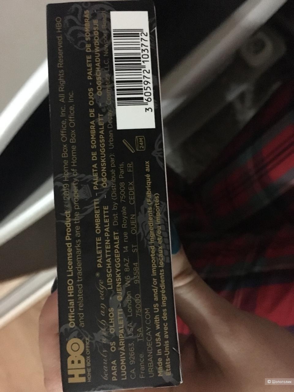 Urban decay Game of Throne палетка эксклюзив