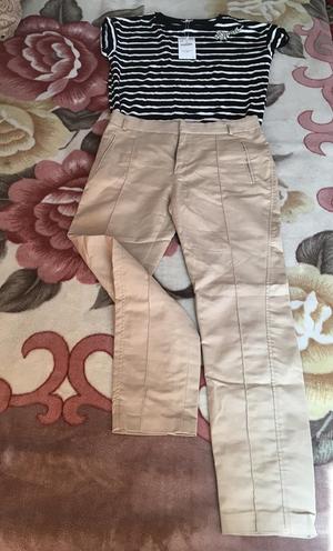 Комлект ,брюки и футболка Zara, размер М/L
