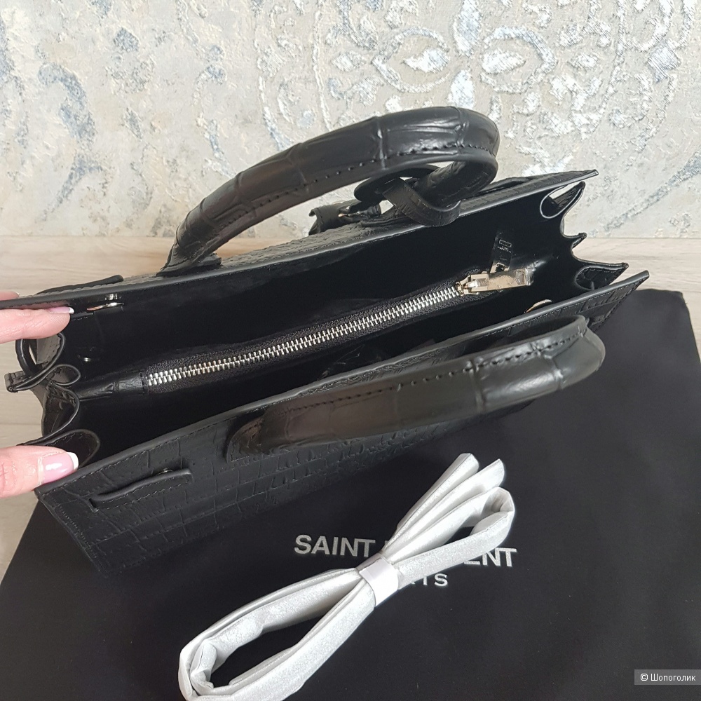 Сумка Saint Laurent Sac De Jour (черная)