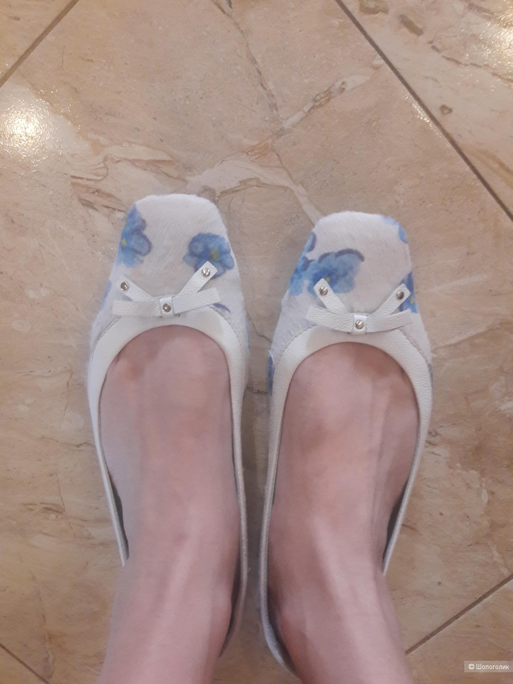 Балетки из меха пони Stokton 41 размера