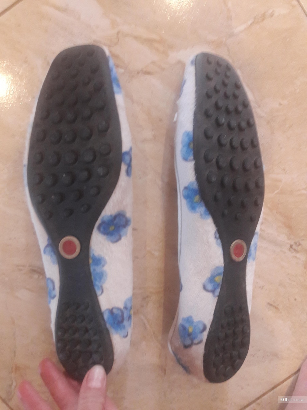 Балетки из меха пони Stokton 41 размера