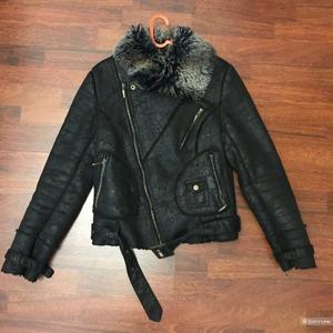 Дубленка, Naf Naf, размер xs