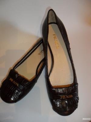 Балетки Prada, размер 39 (EUR).
