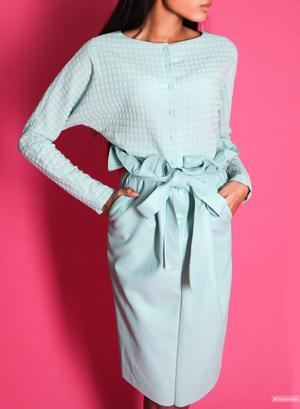 Кожаная юбка ILVI, S