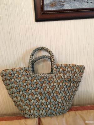 Сумка плетённая , hunk mallet