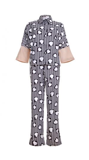 Хлопковый костюм StyleTrack, 42