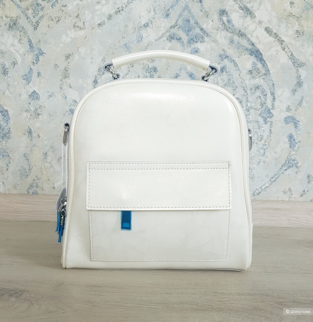 Сумка-рюкзак новый трансформер (жемчужный айвори) - N2