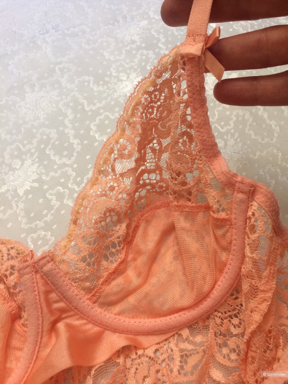 Кружевное боди Cotton Club 42-44/75B