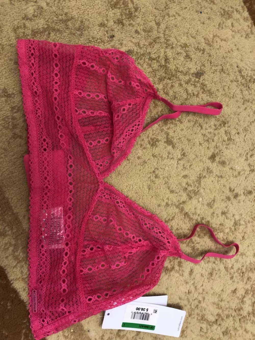 Мягкий бралет Calvin Klein, L