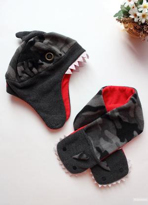 Шапка и шарф GAP, размер 50-52