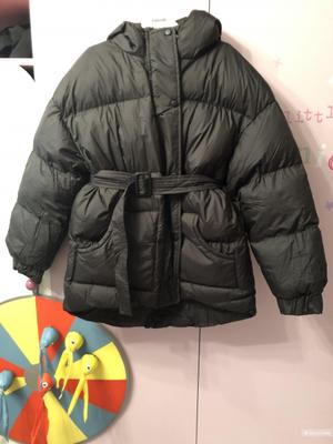 Куртка пуховик no name размер L, идёт оверсайз