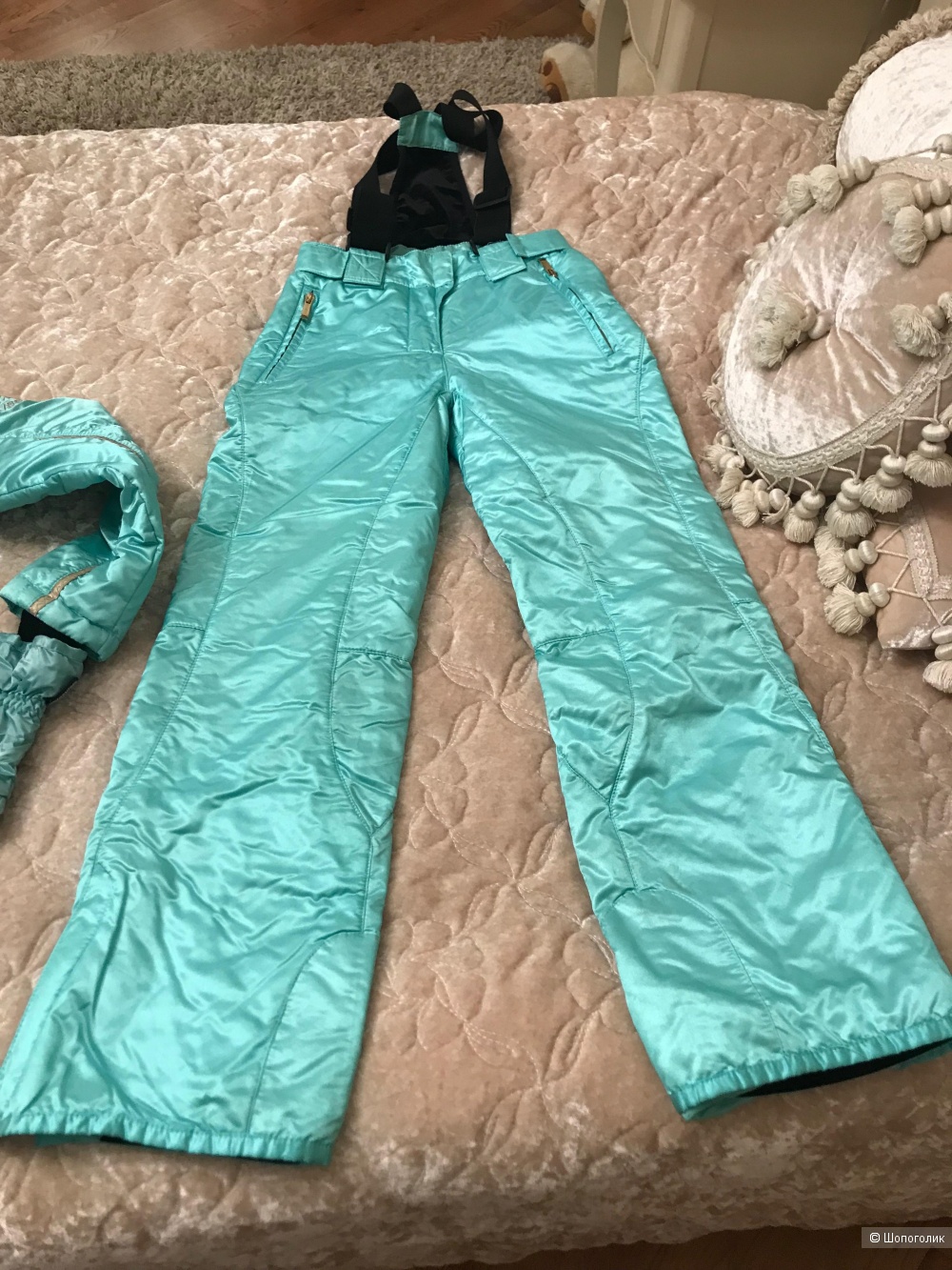Горнолыжный костюм детский рост 140 производство Китай фабричный.