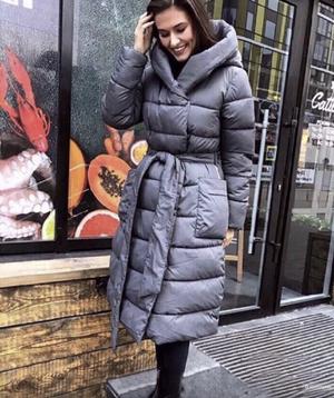 Пуховик пальто длинный, 42/44/46/48