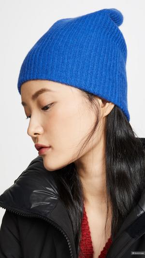 Кашемировый комплект шапка+митенки White+Warren