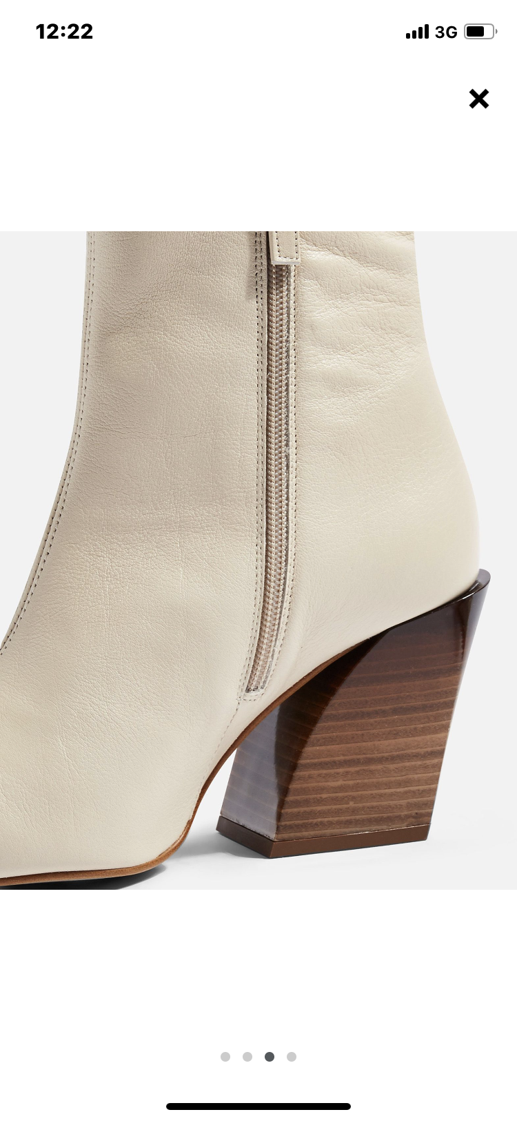 Ботильоны-казаки TOPSHOP 39eur/6uk/245 мм (на 38-38,5)