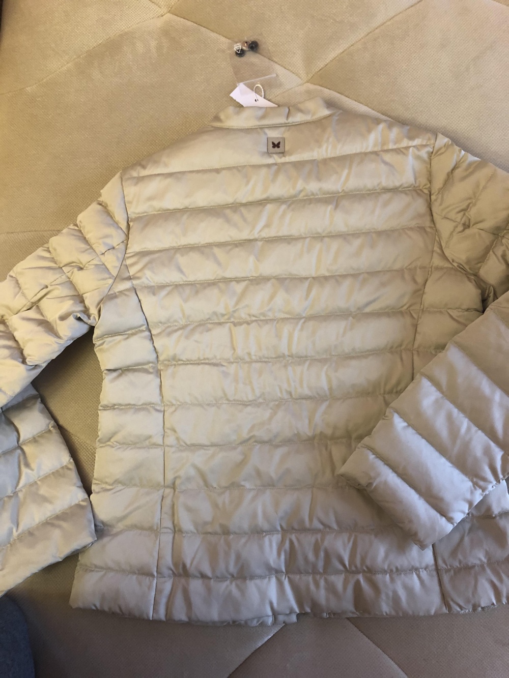 Лёгкий тонкий пуховик Max Mara Weekend, размер 40 итальянский