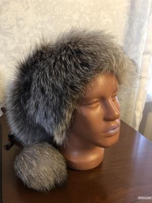 Шапка из чернобурки 56-62р. Galina Gicheva