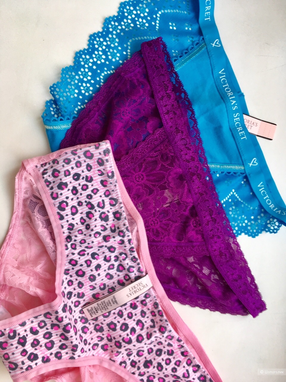 Комплект трусиков Bikini/Hiphugger Panty Victoria's Secret, XS