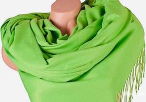 Кашемирово-шелковый палантин Pashmina размер 70х180 см.