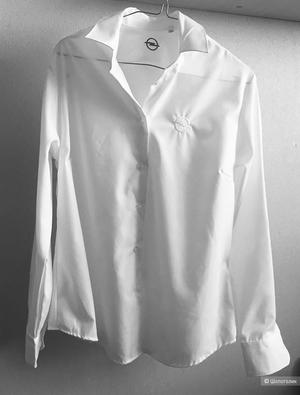 Белая блузка Opel размер M