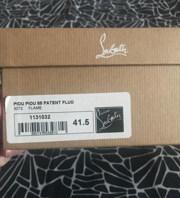 Туфли Cristian Louboutin, размер 41,5