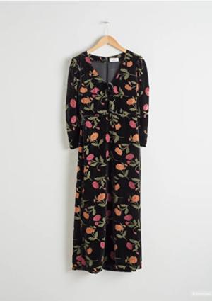 Платье из бархата &Other Stories р. 40 (европейский)