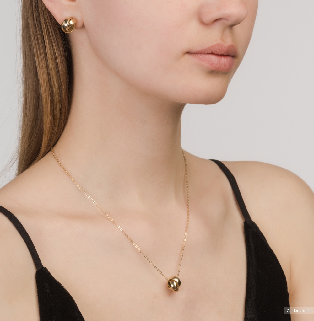 Серьги золотые 585 пробы